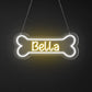 Dog Bone Name Personalized Neon Sign