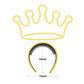 Crown Headband Neon Sign