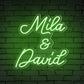 Couple Names Personalized Neon Sign