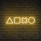 Controller Buttons Neon Sign for Gamers