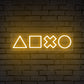 Controller Buttons Neon Sign for Gamers