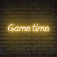 “Game time" Words Neon Sign for Gamers
