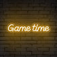 “Game time" Words Neon Sign for Gamers