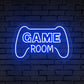 "GAME ROOM" Words Console Controller Neon Sign