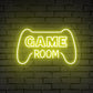 "GAME ROOM" Words Console Controller Neon Sign