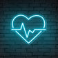 Heart & Wave Neon SIgn