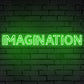 "IMAGINATION" Word Neon Sign for Room