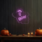Screaming Ghost(s) LED Neon Sign For Halloween
