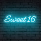 "Sweet" Number Personalized Neon Birthday Sign