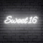 "Sweet" Number Personalized Neon Birthday Sign