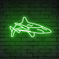 Large Shark Neon Sign