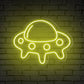 UFO Cute Space Neon Sign