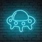 UFO Cute Space Neon Sign