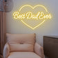 Heart-Framed Words Personalized Neon Sign for Valentine&