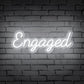 "Engaged" Word Neon Sign