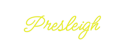 Custom Neon: Presleigh