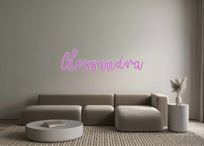 Custom Neon: Alessandra