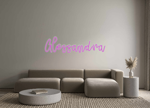 Custom Neon: Alessandra