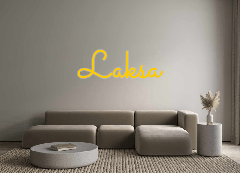 Custom Neon: Laksa