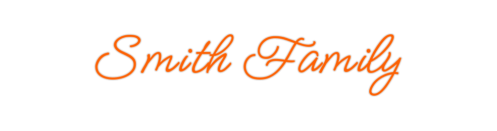 Design Your Own Sign Smith Family