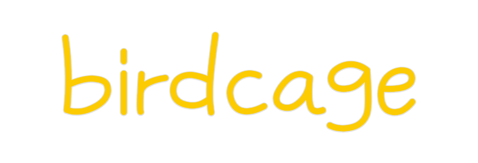 Design Your Own Sign birdcage