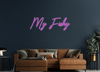 Design Your Own Sign My Fishy