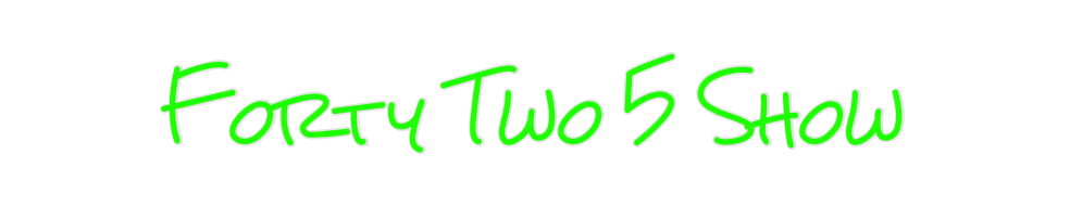 Design Your Own Sign Forty Two 5 S...