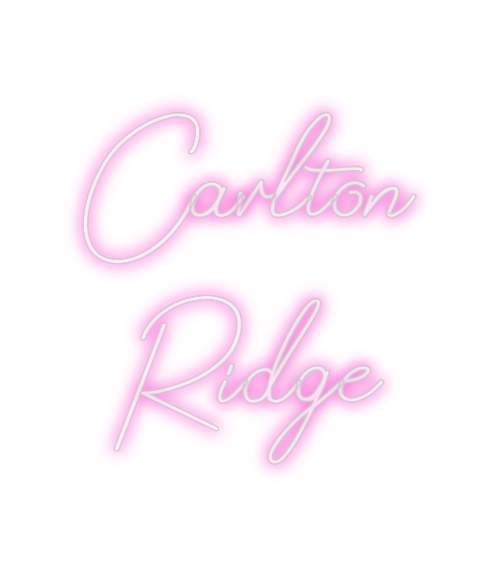 Design Your Own Sign Carlton
Ridge