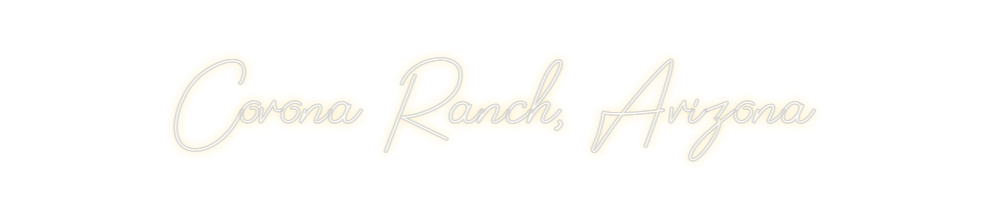 Design Your Own Sign Corona Ranch,...