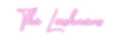 Design Your Own Sign The Leishmans