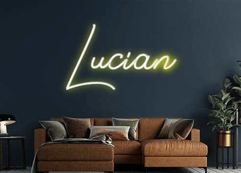 Design Your Own Sign Lucian