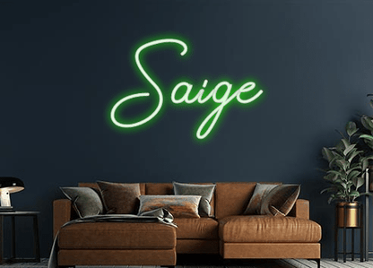 Design Your Own Sign Saige