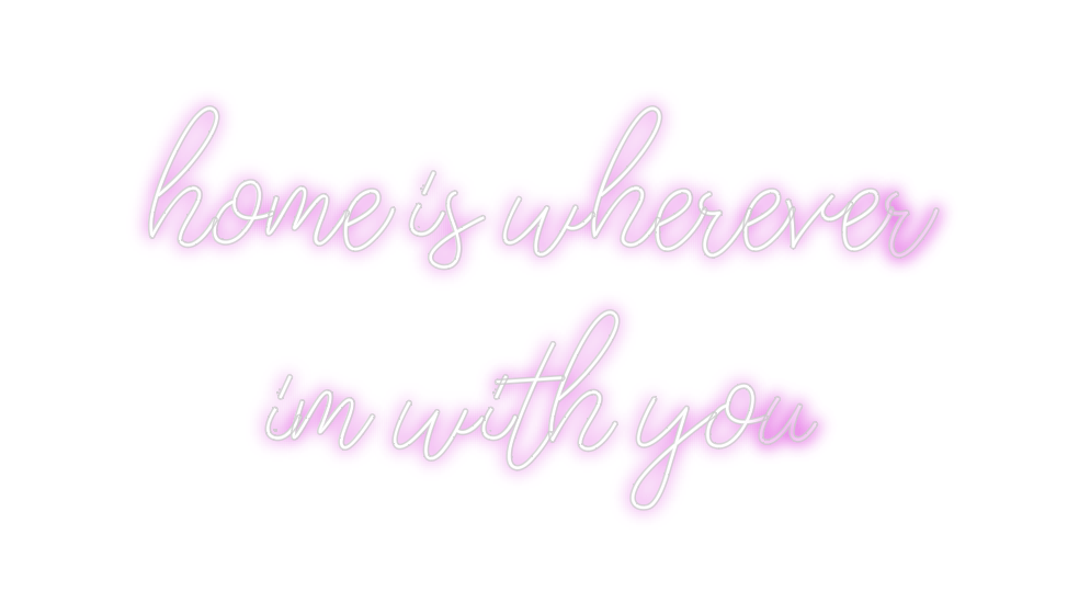 Design Your Own Sign home is where...