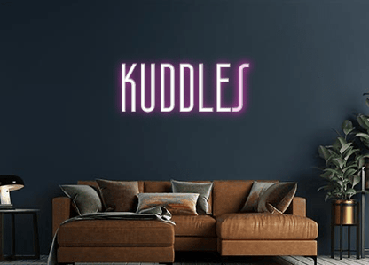 Design Your Own Sign Kuddles