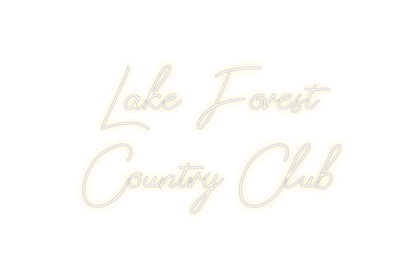 Design Your Own Sign Lake Forest
C...