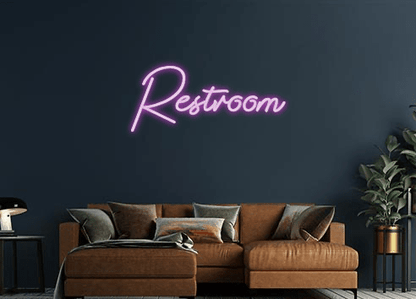 Design Your Own Sign Restroom