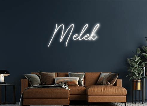 Design Your Own Sign Melek