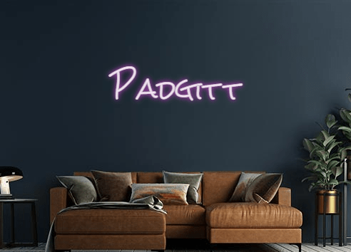 Design Your Own Sign Padgitt