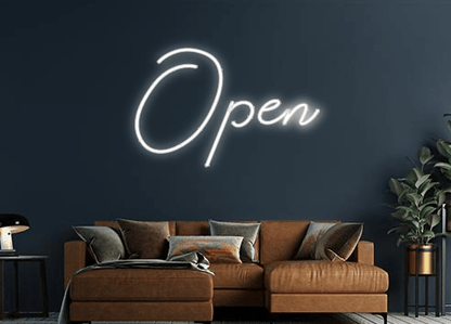 Design Your Own Sign Open