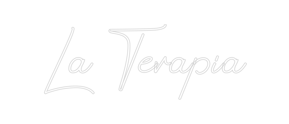Design Your Own Sign La Terapia