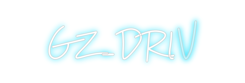 Design Your Own Sign GZ_DRIV