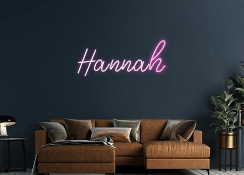Design Your Own Sign Hannah