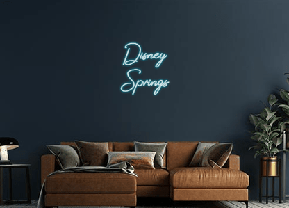 Design Your Own Sign Disney 
Springs