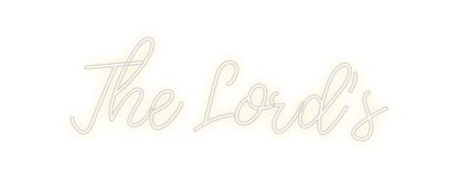 Design Your Own Sign The Lord's