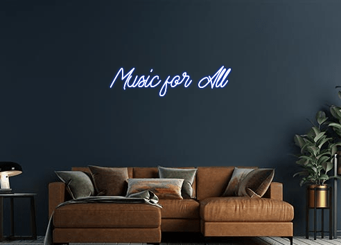 Design Your Own Sign Music for All