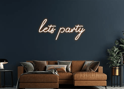 Design Your Own Sign lets party