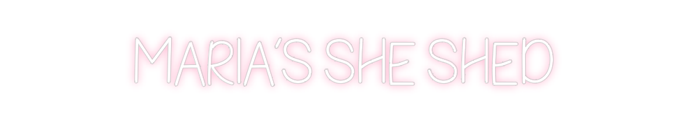 Design Your Own Sign Maria’s She S...