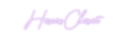 Design Your Own Sign HosiesCloset