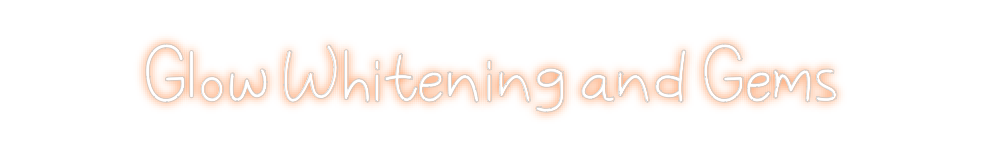 Design Your Own Sign Glow Whitenin...