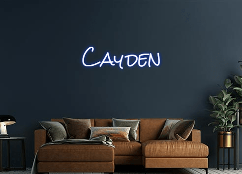 Design Your Own Sign Cayden